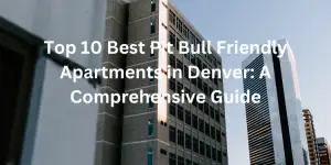 pit bull friendly apartment in denver
